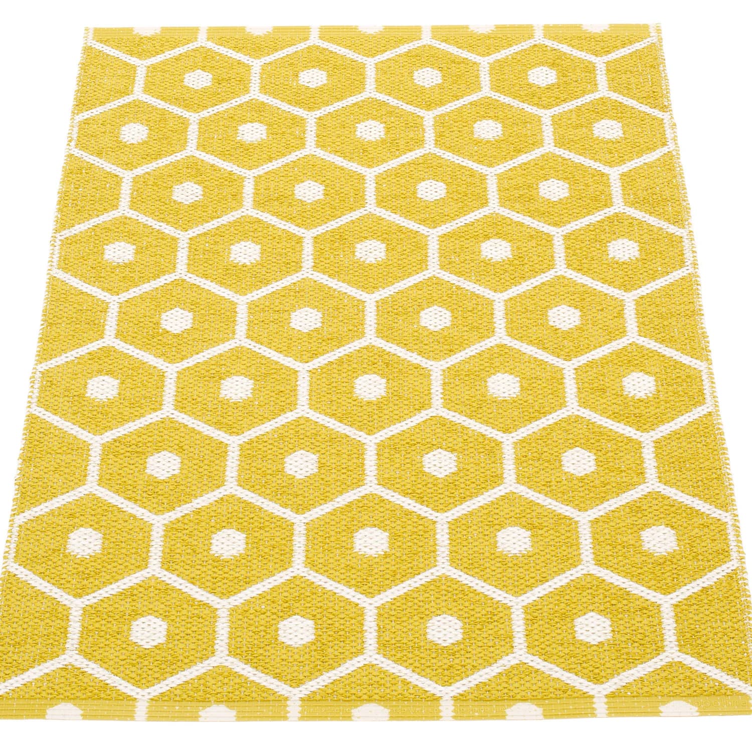 Pappelina, Honey Teppich 70x100 cm mustard / vanilla