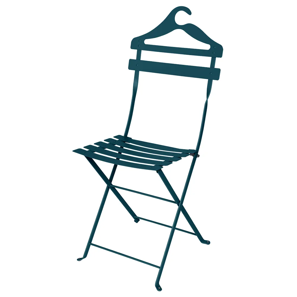Fermob, Bistro valet stuhl Acapulco blue