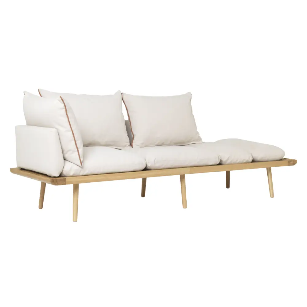 Umage, Lounge Around 3-Sitzer-Sofa Oak/White Sands