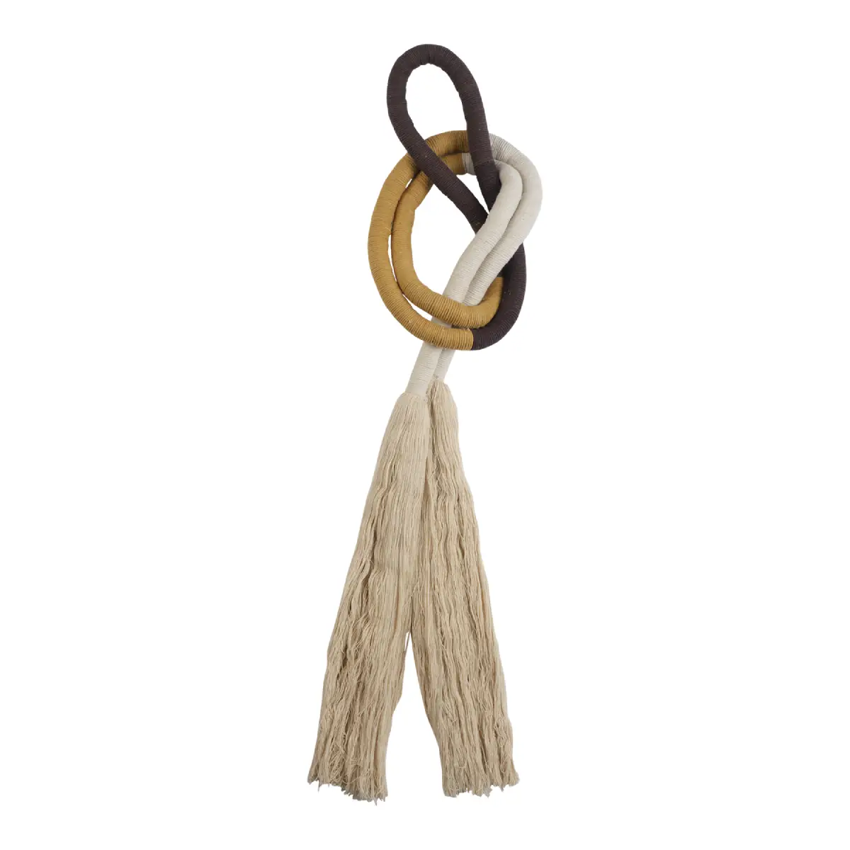 Affari of Sweden, MILLA Wanddekoration Braun/Off-White