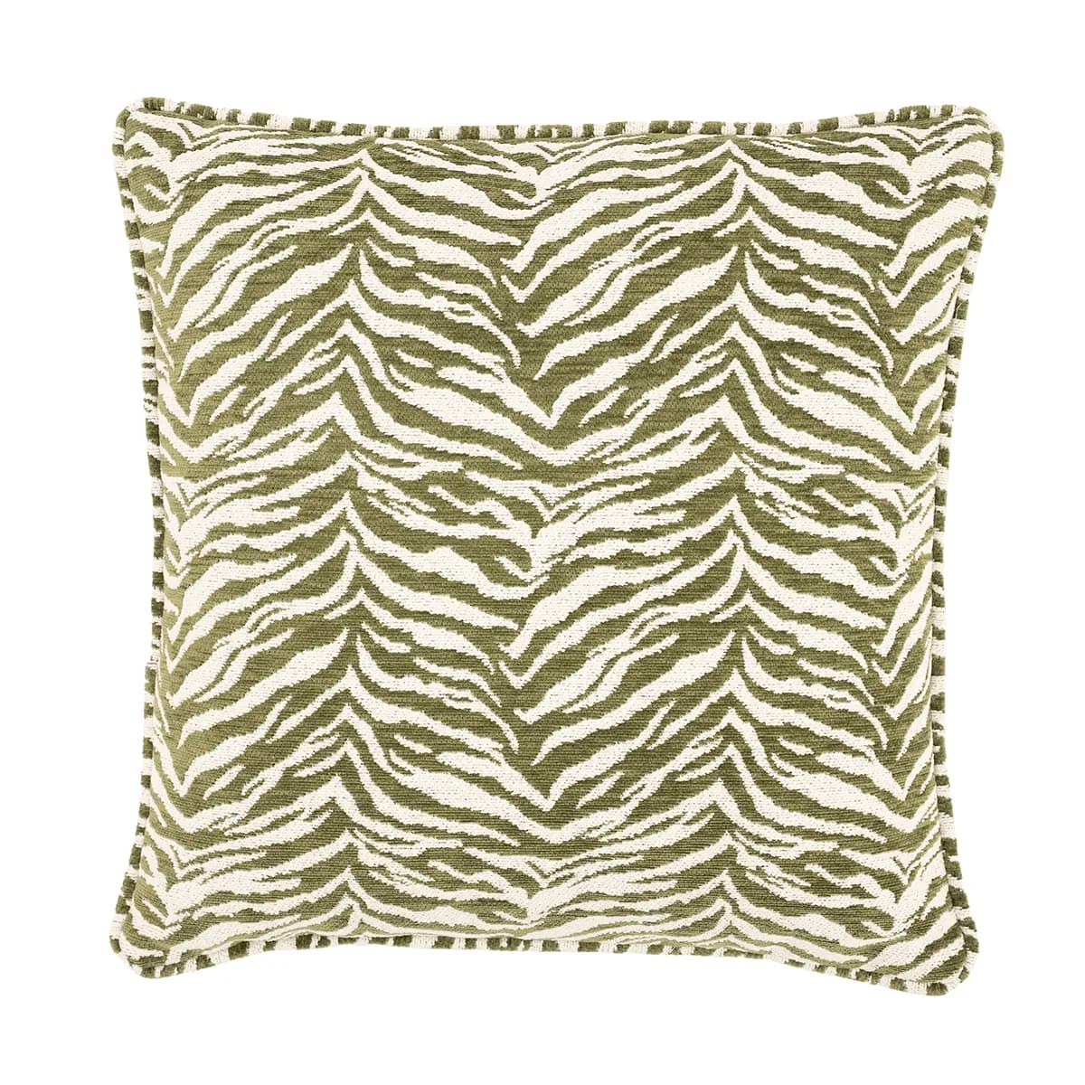 By-Boo, Dekokissen Tigra Green 45x45 cm