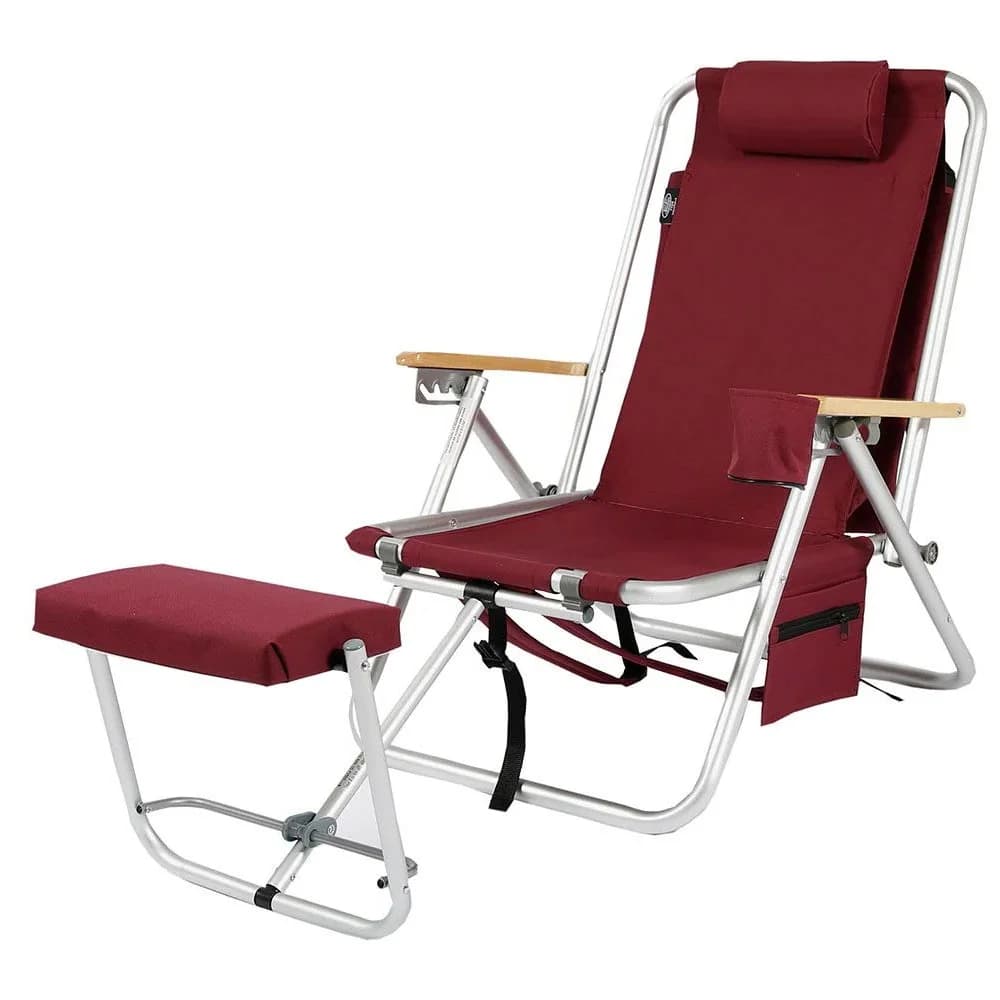 Fritab, Roxy Beach Chair M Kühltasche/Mobile Pocket Bordeaux