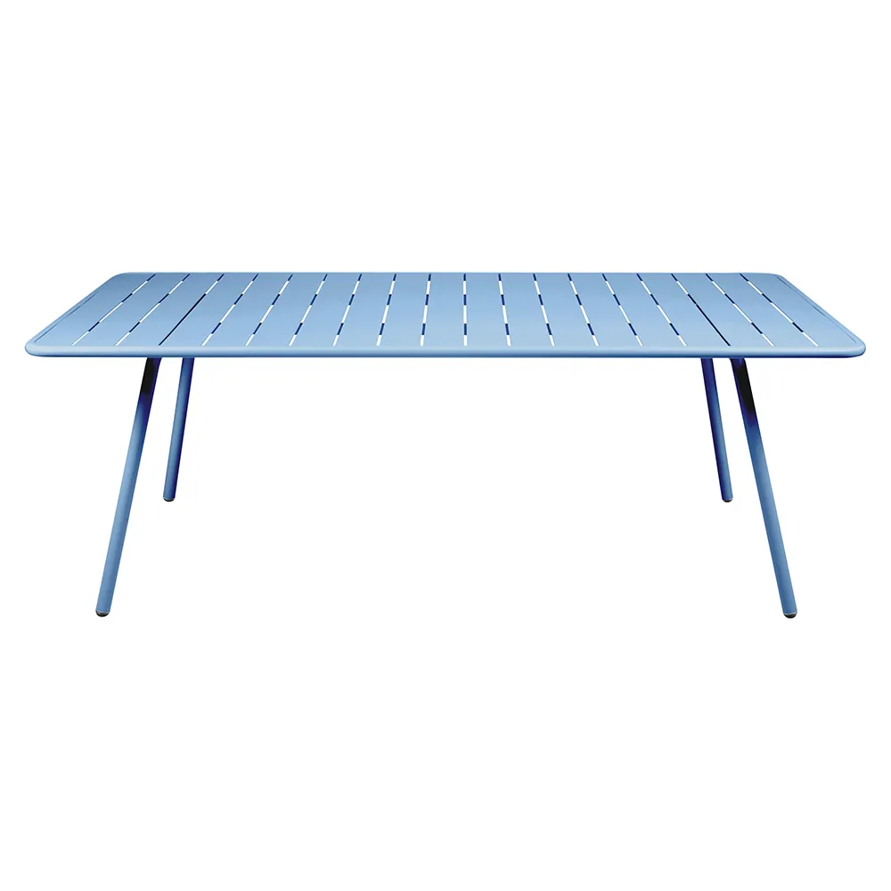 Fermob, Luxembourg esstisch 100x207 cm Maya Blue