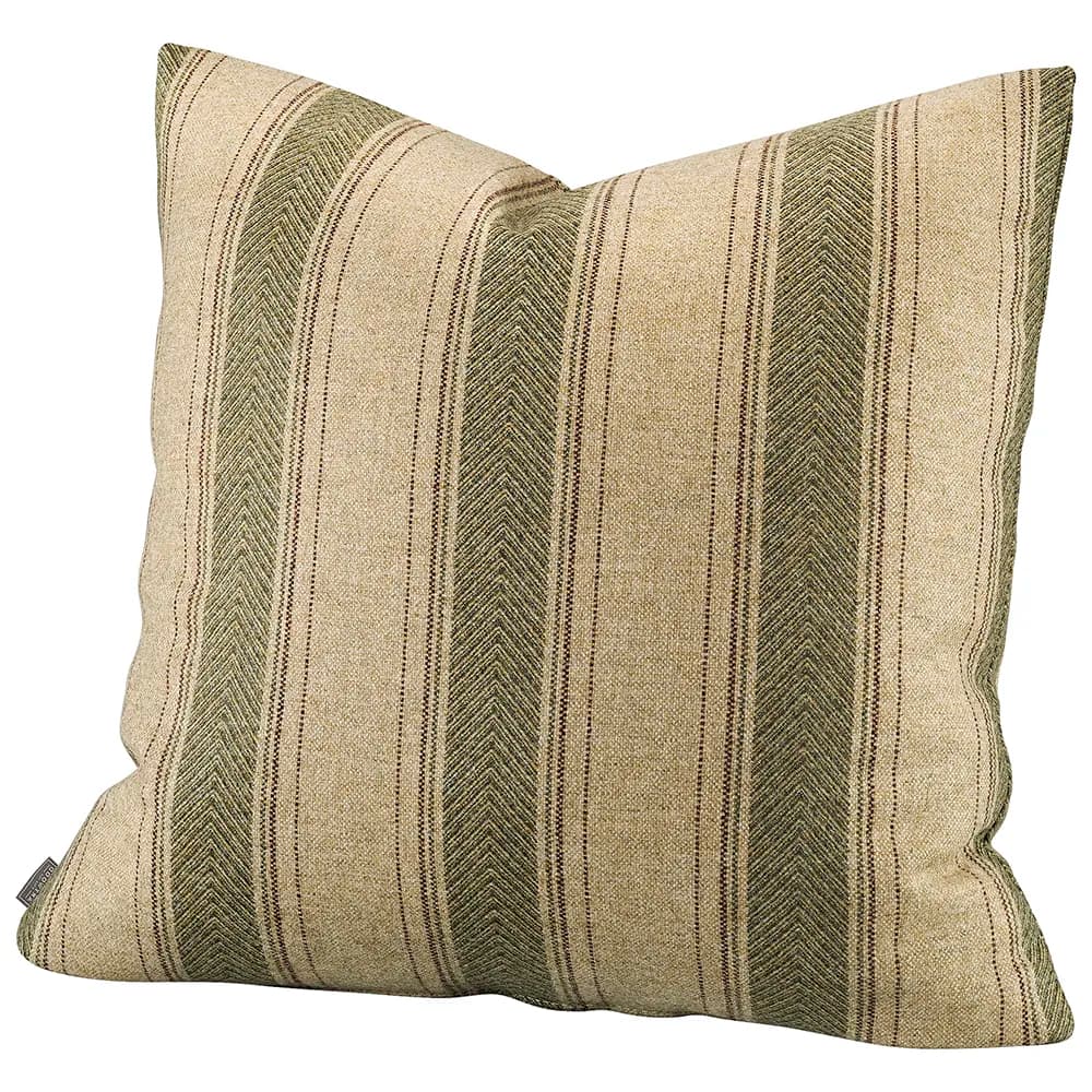 Artwood, Glensdale Herringbone Olive Kissenbezug 50x50 cm