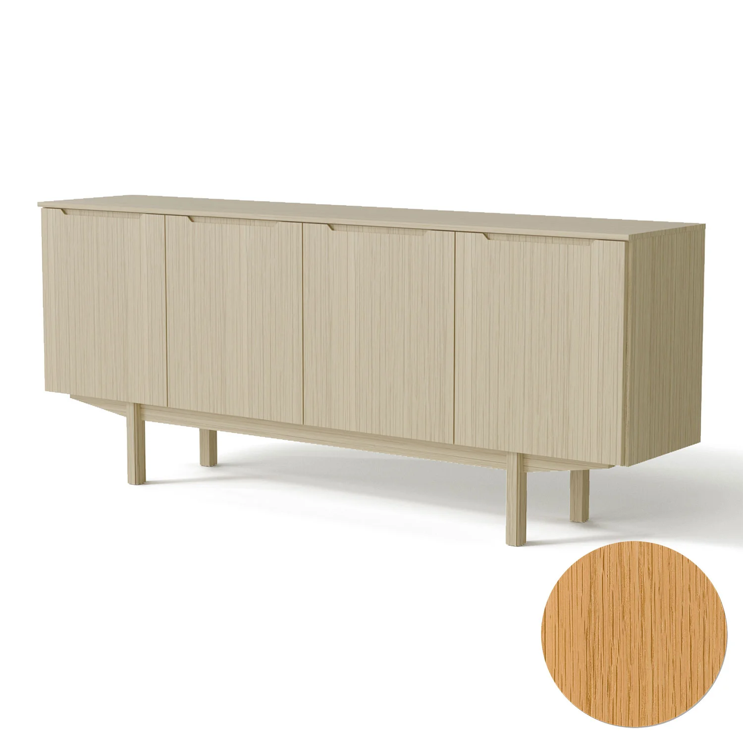 Skovby, Sm306 Anrichte Eiche Naturöl 194 Cm