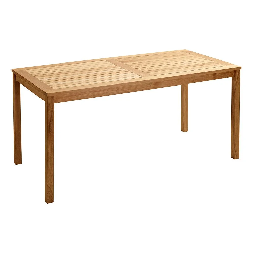 Cinas, Rosenborg Tisch 80x165 cm Teakholz