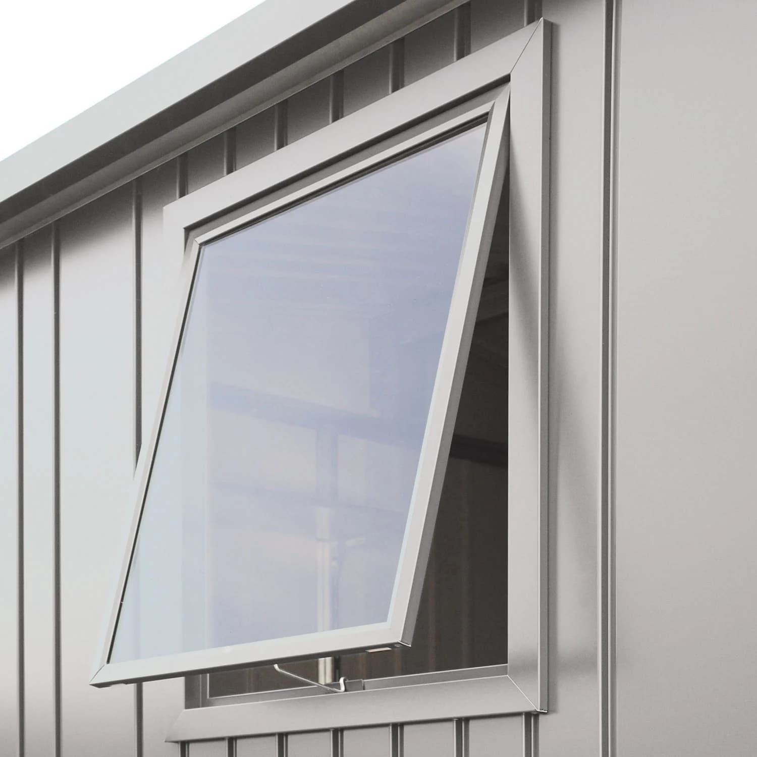 Biohort, Europa-Fenstereinheit Gerätehaus metallic silber Biohort