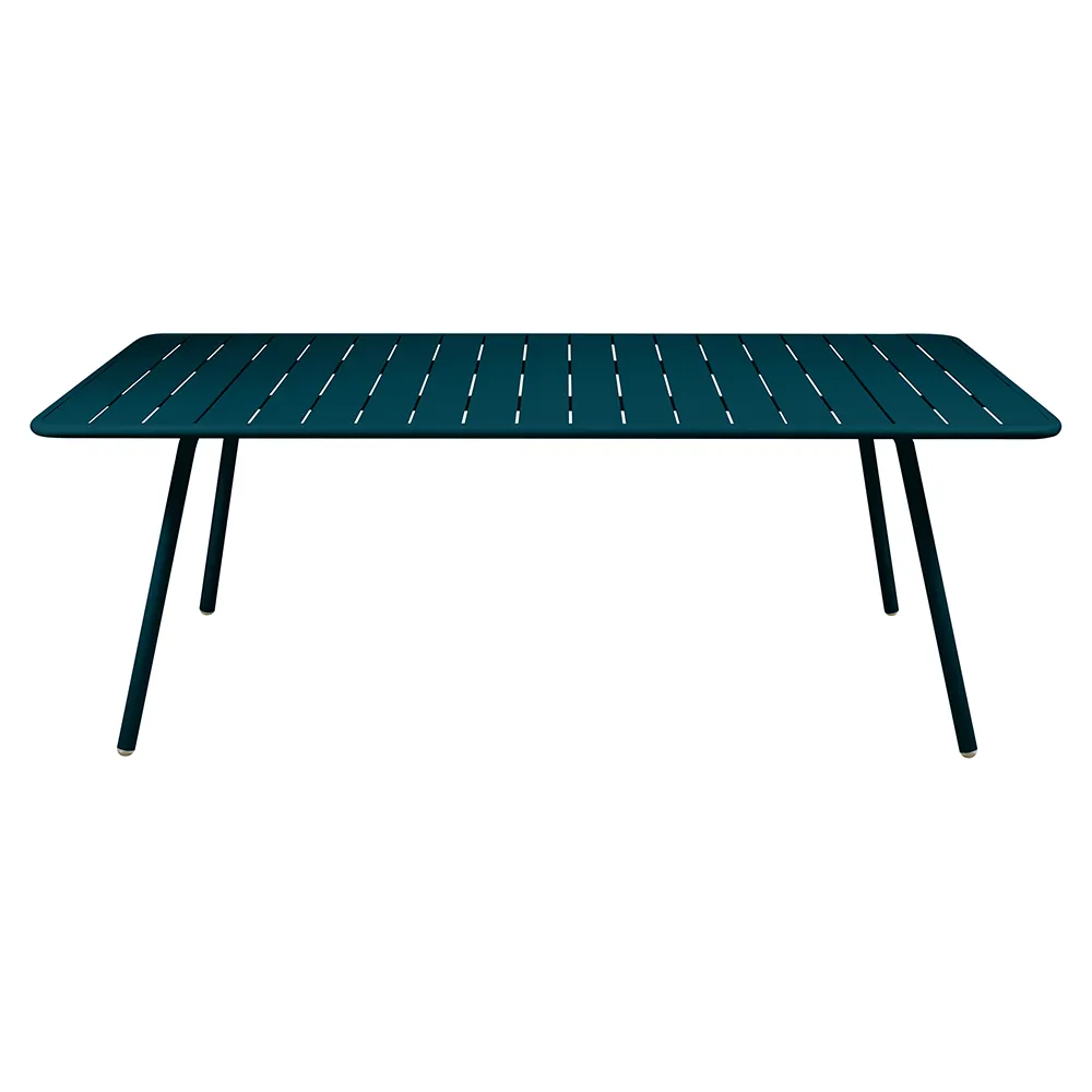 Fermob, Luxembourg esstisch 100x207 cm Acapulco blue