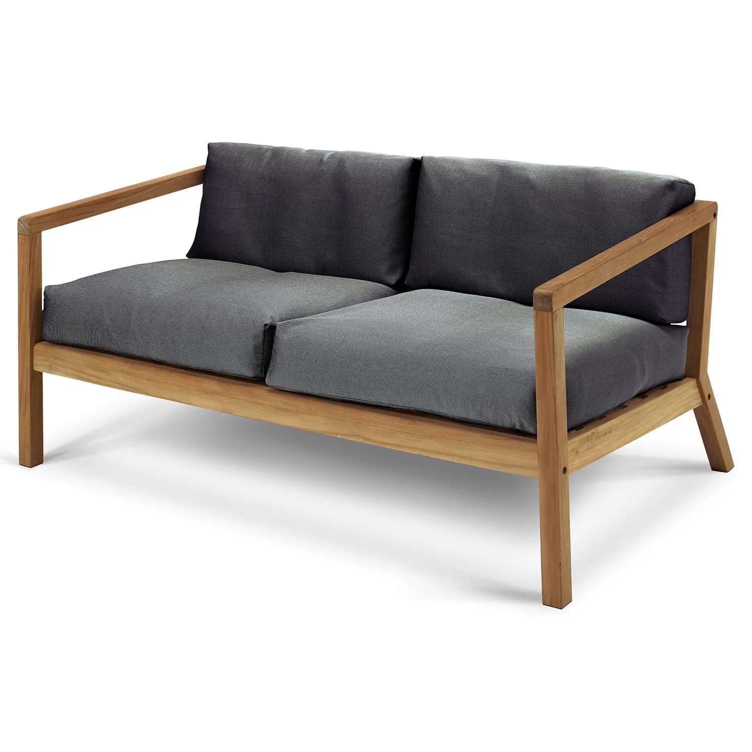 Skagerak, Virkelyst 2 Sitzer Holzkohle Teak