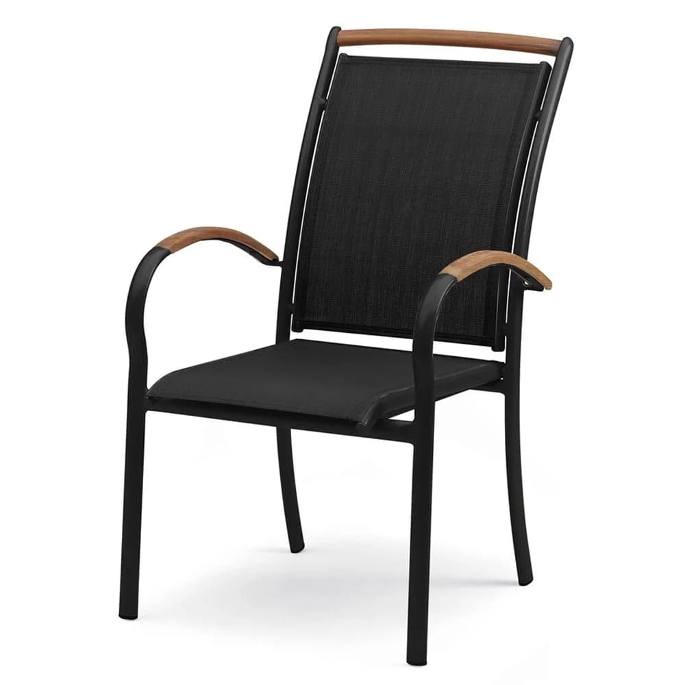 Hillerstorp, Nydala Sessel Schwarz/Schwarz Teak