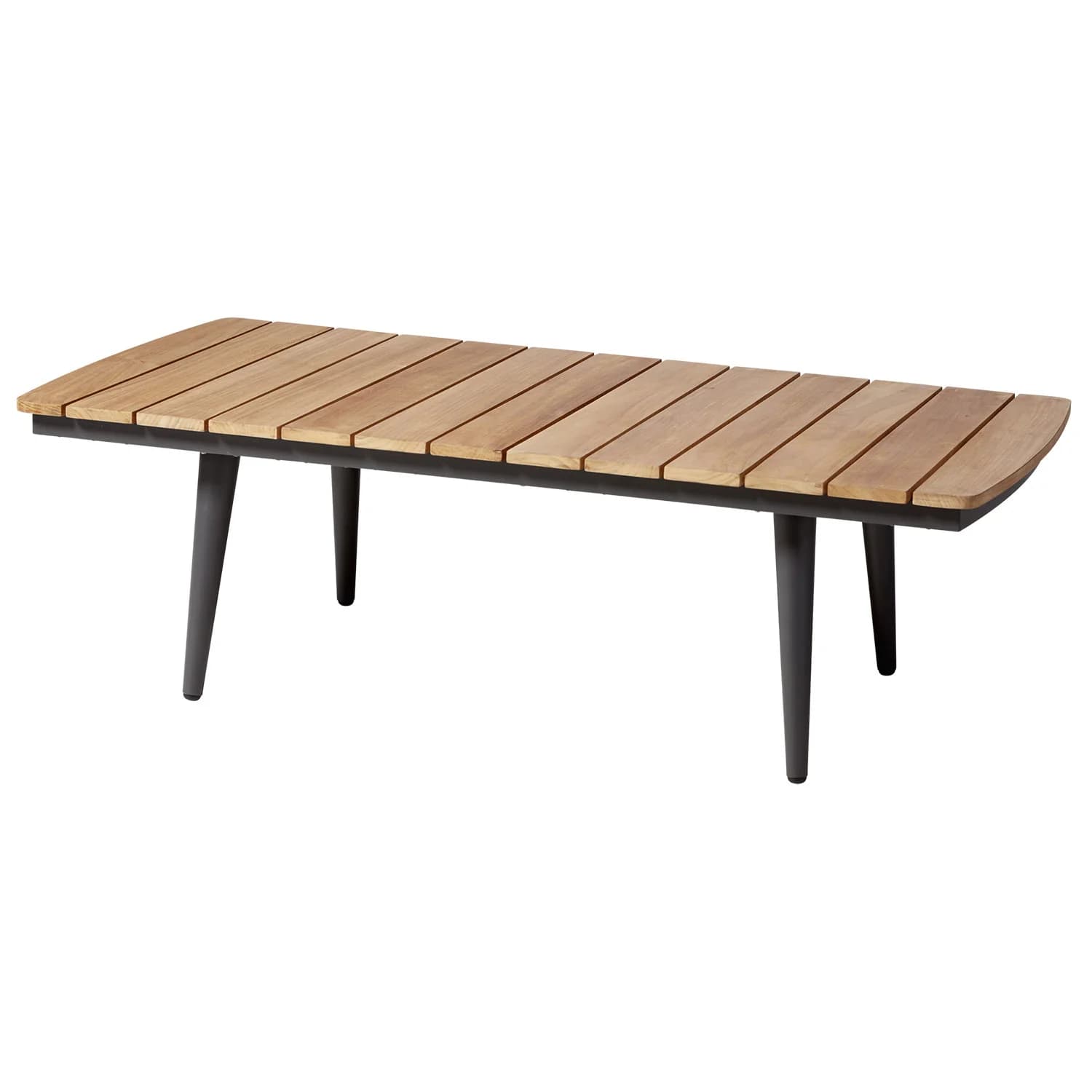 Cinas, Rio Couchtisch anthrazit/teak