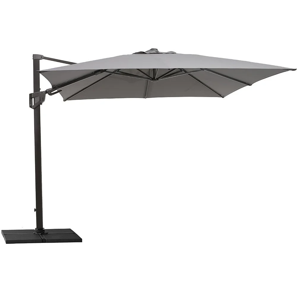 Cane-line, Hyde Luxe Tilt Sonnenschirm 300X300 cm Grau