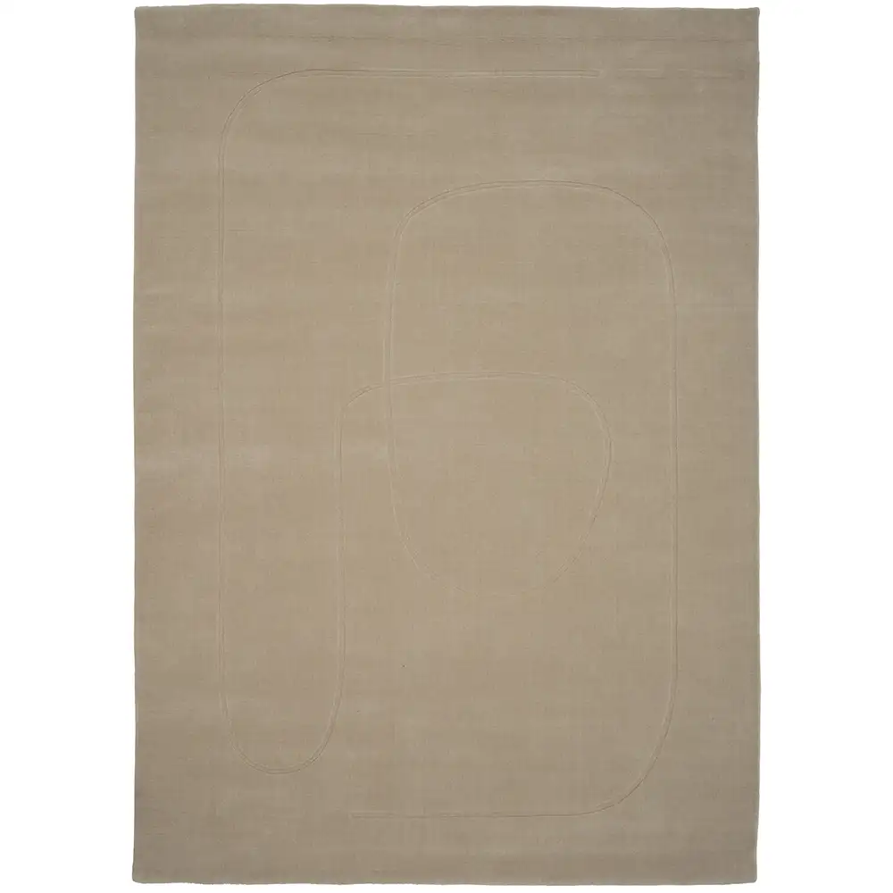 Linie Design Cursive Expanse Teppich Amber, 250x350 cm