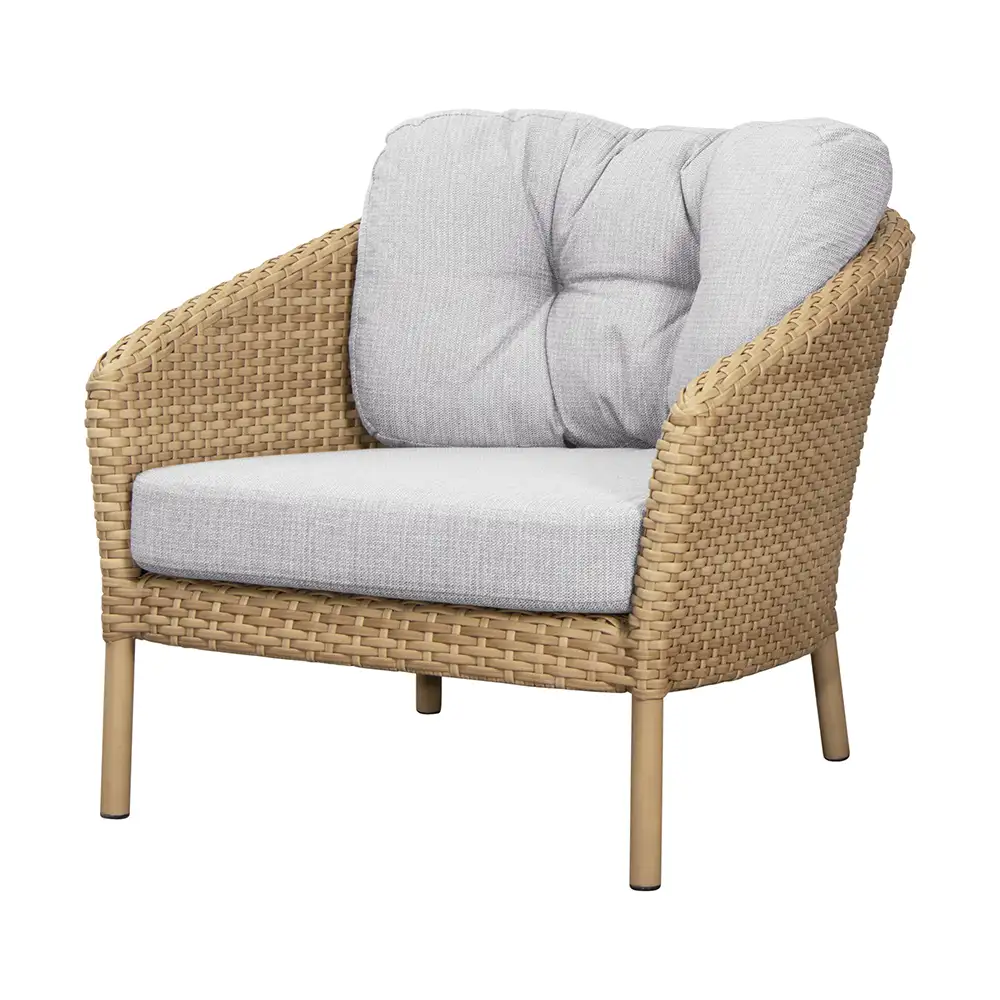 Cane-line, Ocean Kissenset für Sessel Weiß Grau, Link