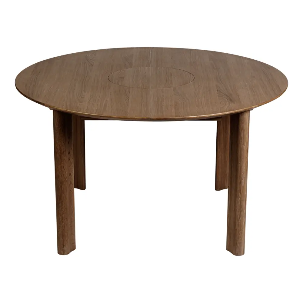 Umage, Comfort Circle Esstisch mit Verlängerung Dark Oak