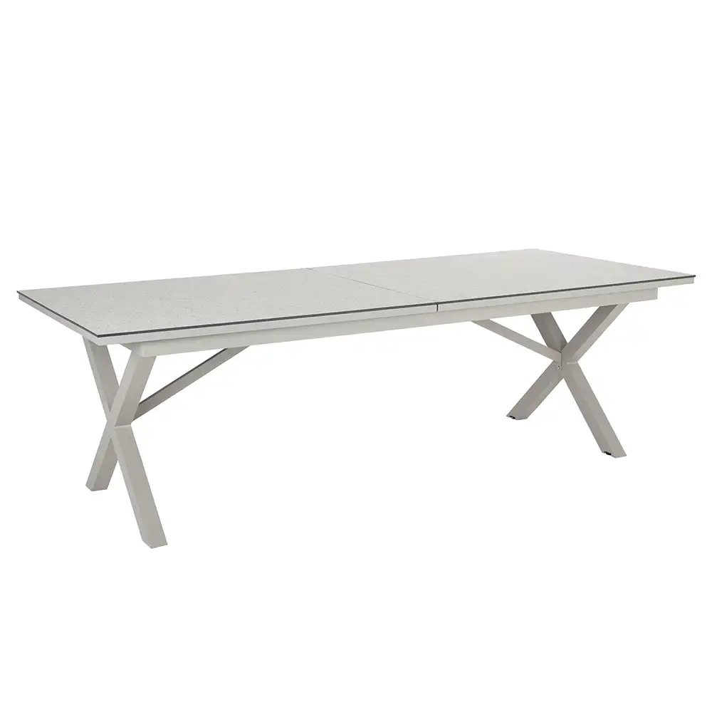 Brafab, Hillmond Esstisch HPL 238/297x100 khaki/beige