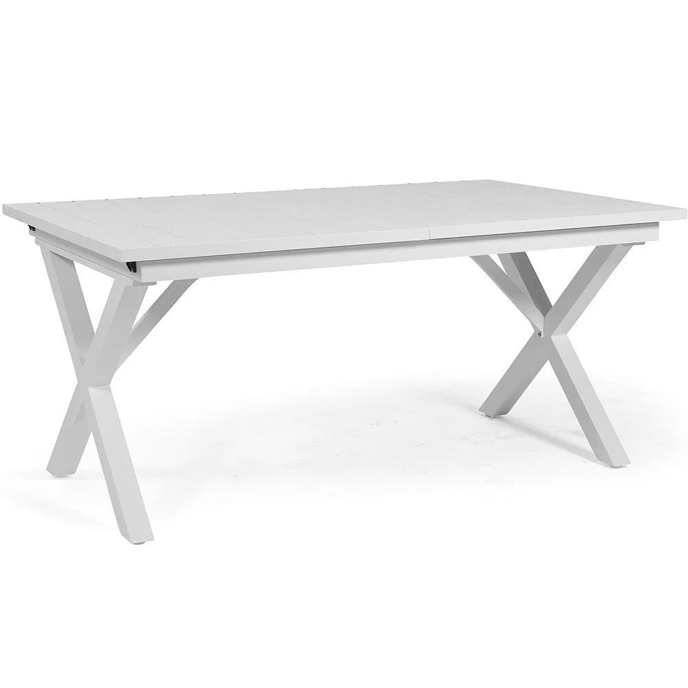 Brafab, Hillmond Tisch 100x160/220 cm weiß