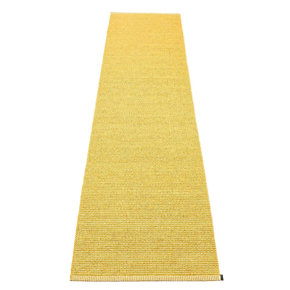 Pappelina, Mono teppich Pale Yellow/ Mustard 70 x 300 cm