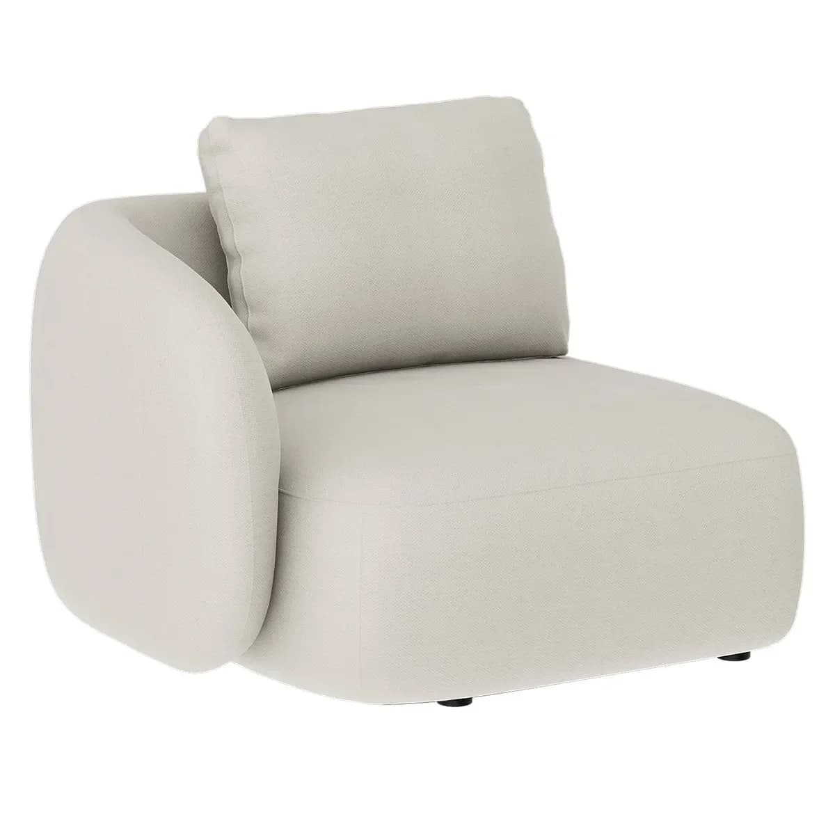 Artwood, Dixon 1-Sitzer Sektion links Haze cream