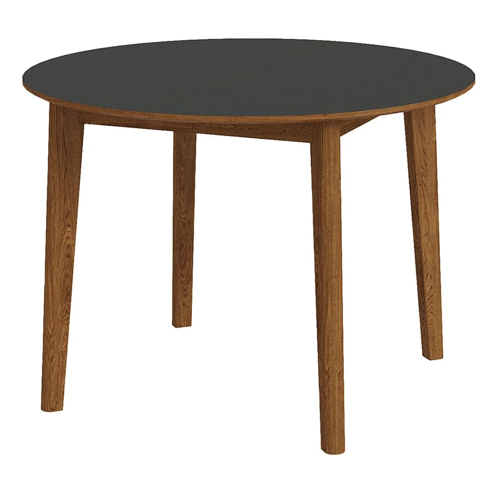 Skovby, Sm120 Tisch Nussbaum Öl/Schwarz Nano-Laminat 102X74Cm