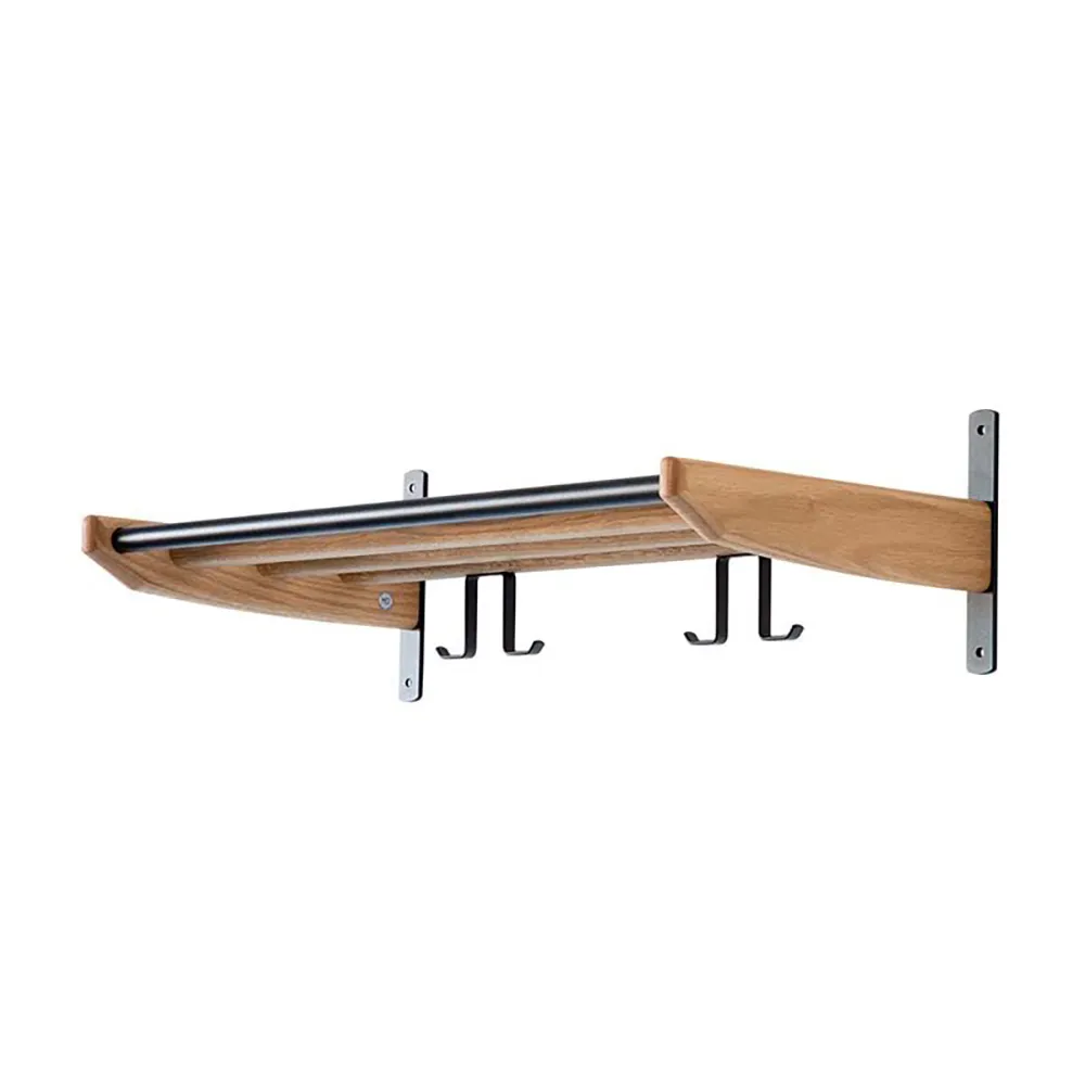 Oscarssons Möbel, Cora Hutablage 59 cm Eiche lackiert