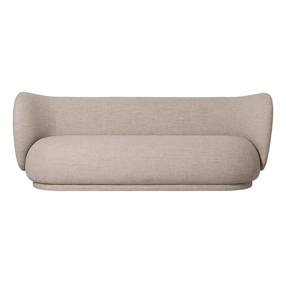Ferm Living, Rico 3-sitzer sofa Boucle - Sand