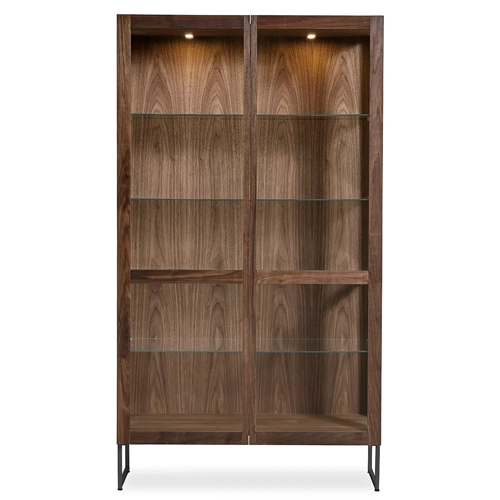 Skovby, Sm452 Vitrinenschrank Nussbaum Naturöl 100X43X162Cm