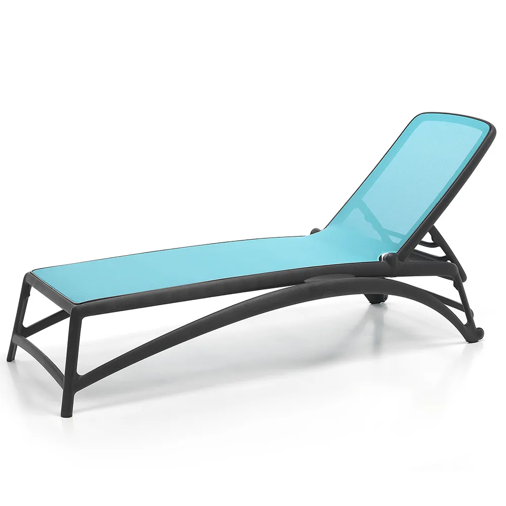 Nardi, Atlantico Bodenbett Anthrazit-Celeste