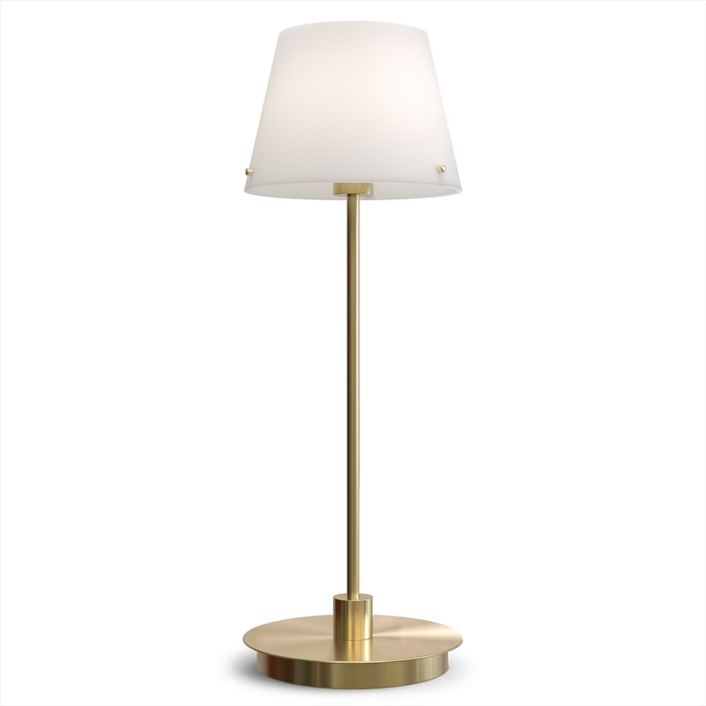 Herstal - Gil il Grande Tischleuchte Satin/Brass