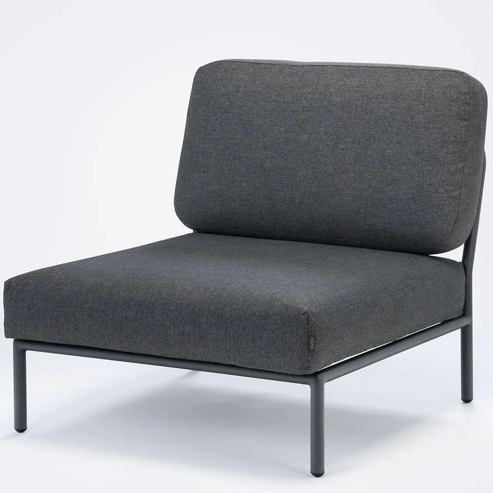 Houe, Level Mittelteil Grau Aluminium