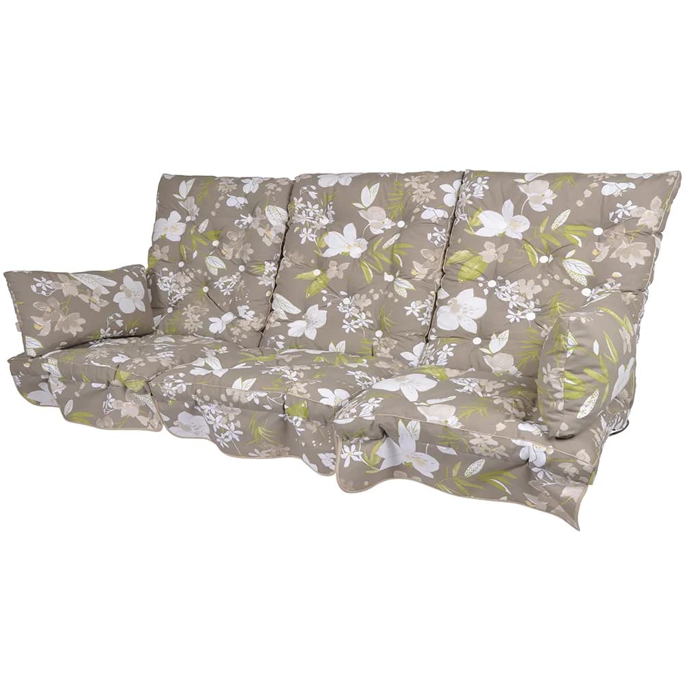 Fritab, Swing Sofa Kissen Low Back Beige Botanical