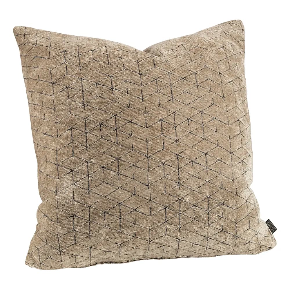 Artwood, Laurel Diamond taupe Kissenbezug 60x60 cm