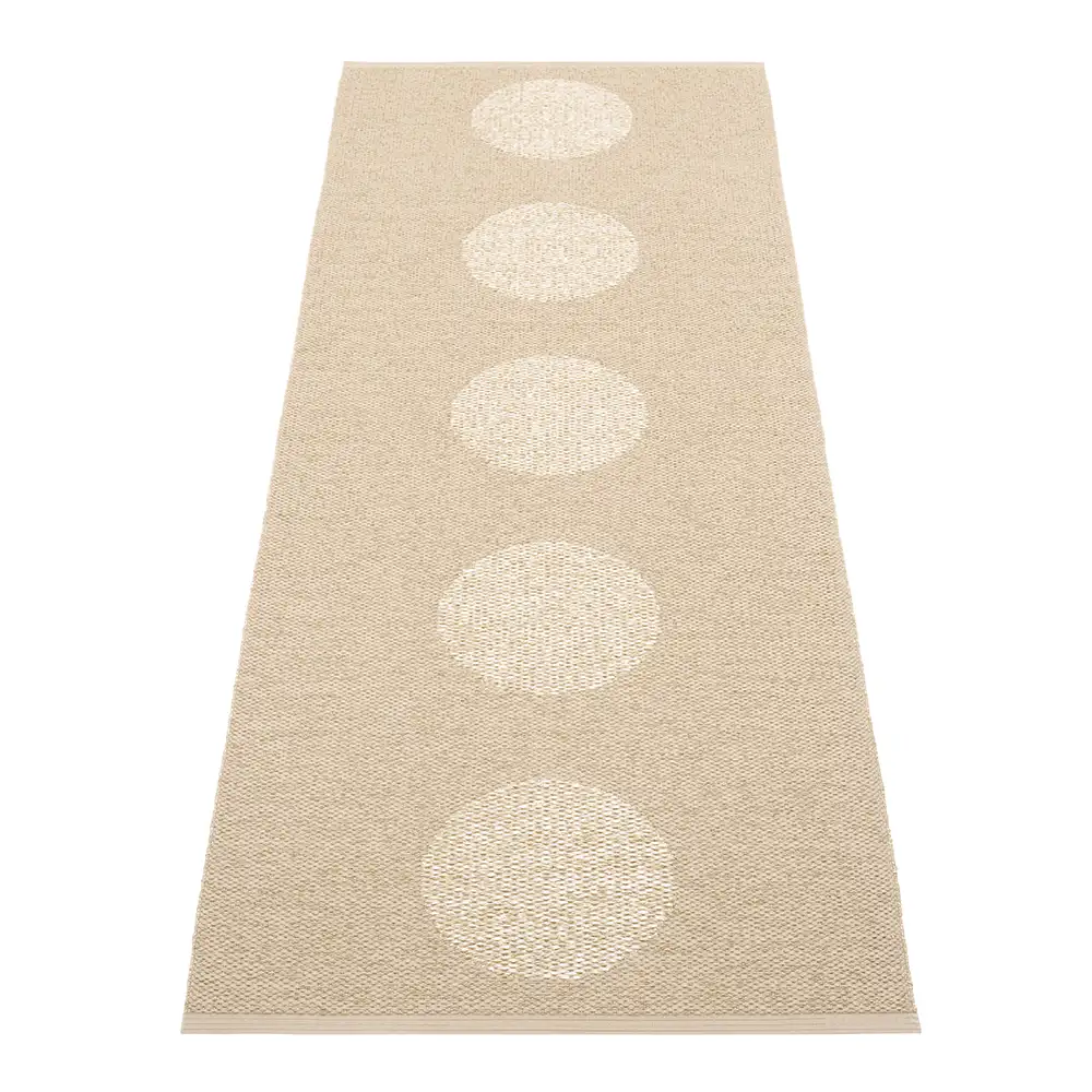 Pappelina, Vera 2.0 Teppich 70x200 cm Beige