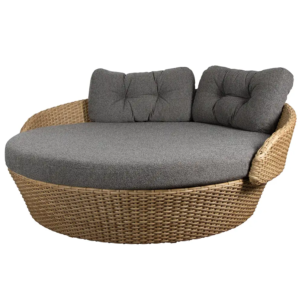 Cane-line, Ocean Kissen Set Dunkelgrau für Daybed