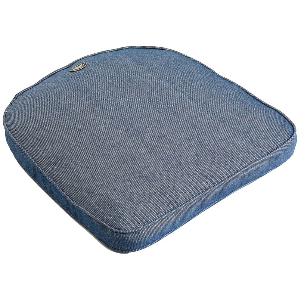 Fritab, Krabi Sitzkissen 46x49 cm Blau metallic