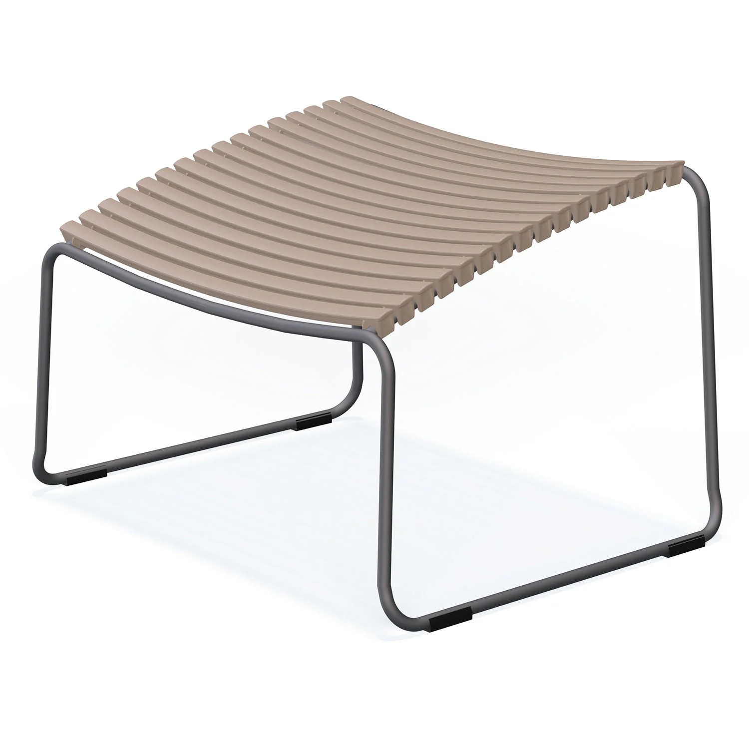 Houe, Click Fußhocker sand/grau