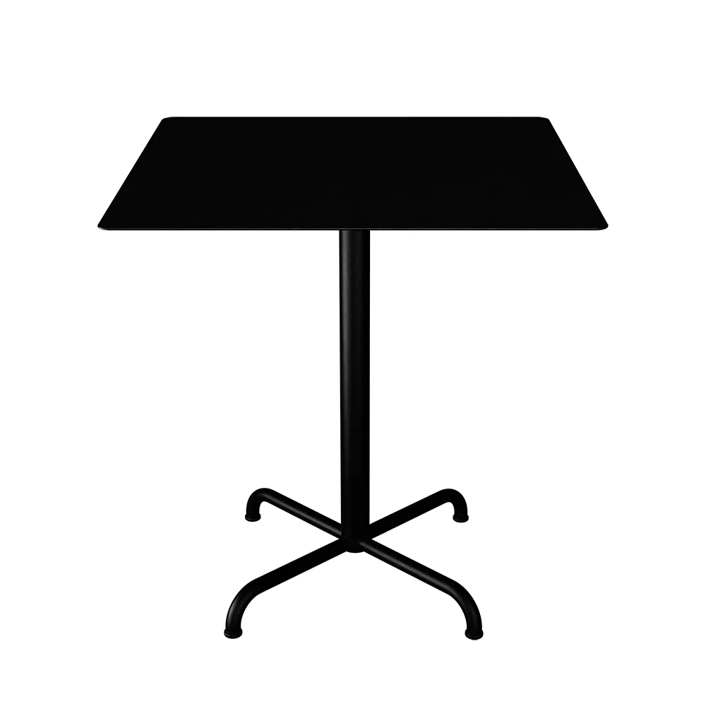 Houe, PICO Couchtisch 70x70 cm, Gestell 4 Beine schwarz