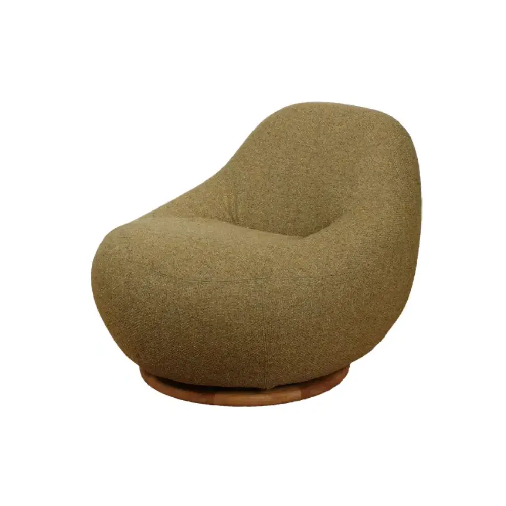 Cane-line, Gem loungesessel m/teak svirvel Turmeric yellow, Rise