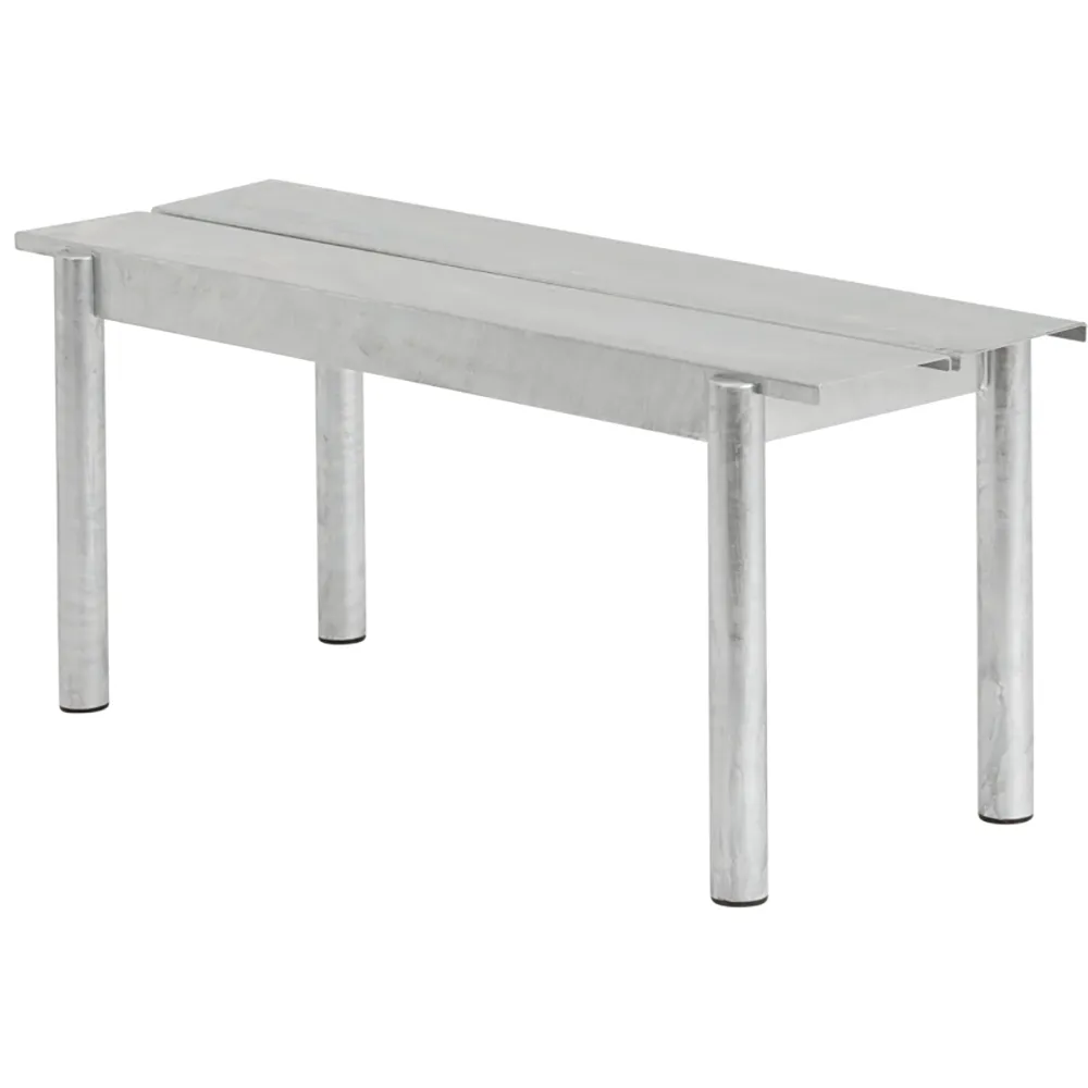 Muuto, Linear Steel Bank 110x34 cm Warm Galvanized Steel