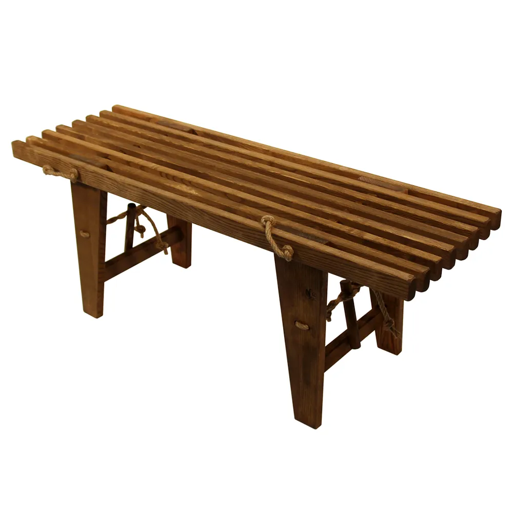 Hillerstorp, D-Bench Bank 120 cm Esche braun geölt