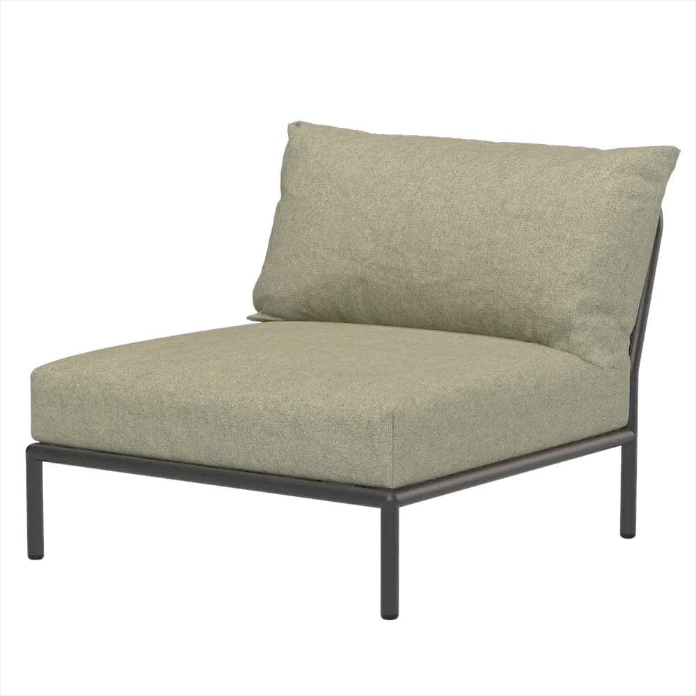 Houe, Level 2 Sessel Moos/Dunkelgrau