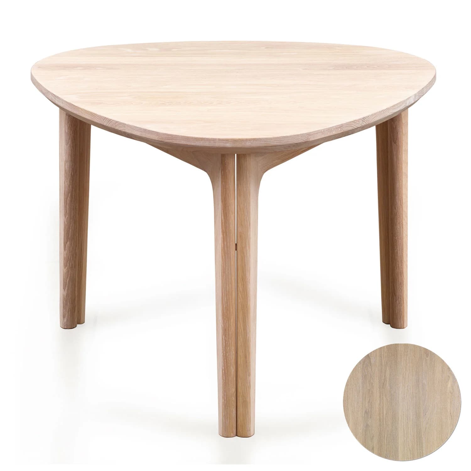 Skovby, Sm207 Couchtisch Eiche Massiv Weiß Öl 65X63X47Cm