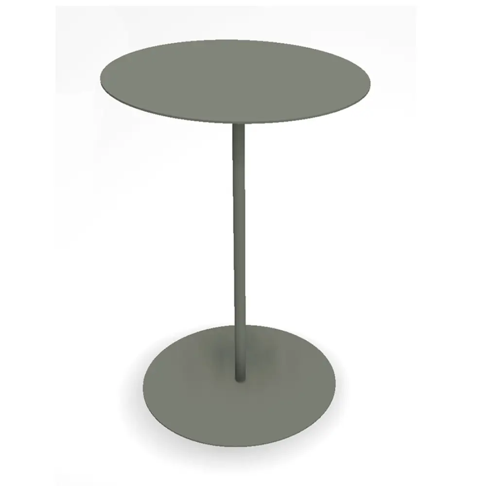 Hillerstorp, Jet Set Beistelltisch Ø45x67 cm Graugrün
