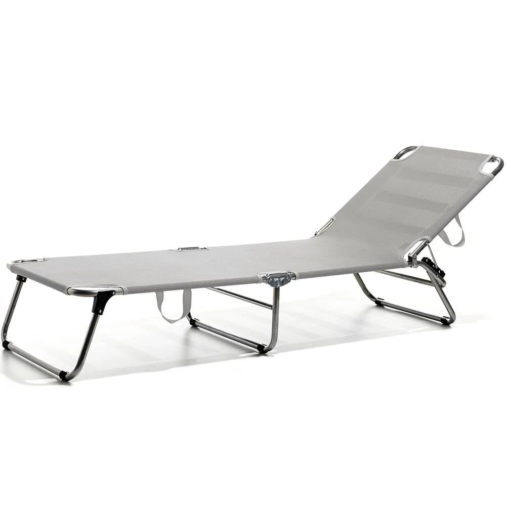Fiam, Amigo Sonnenliege grau Aluminium/Textilene
