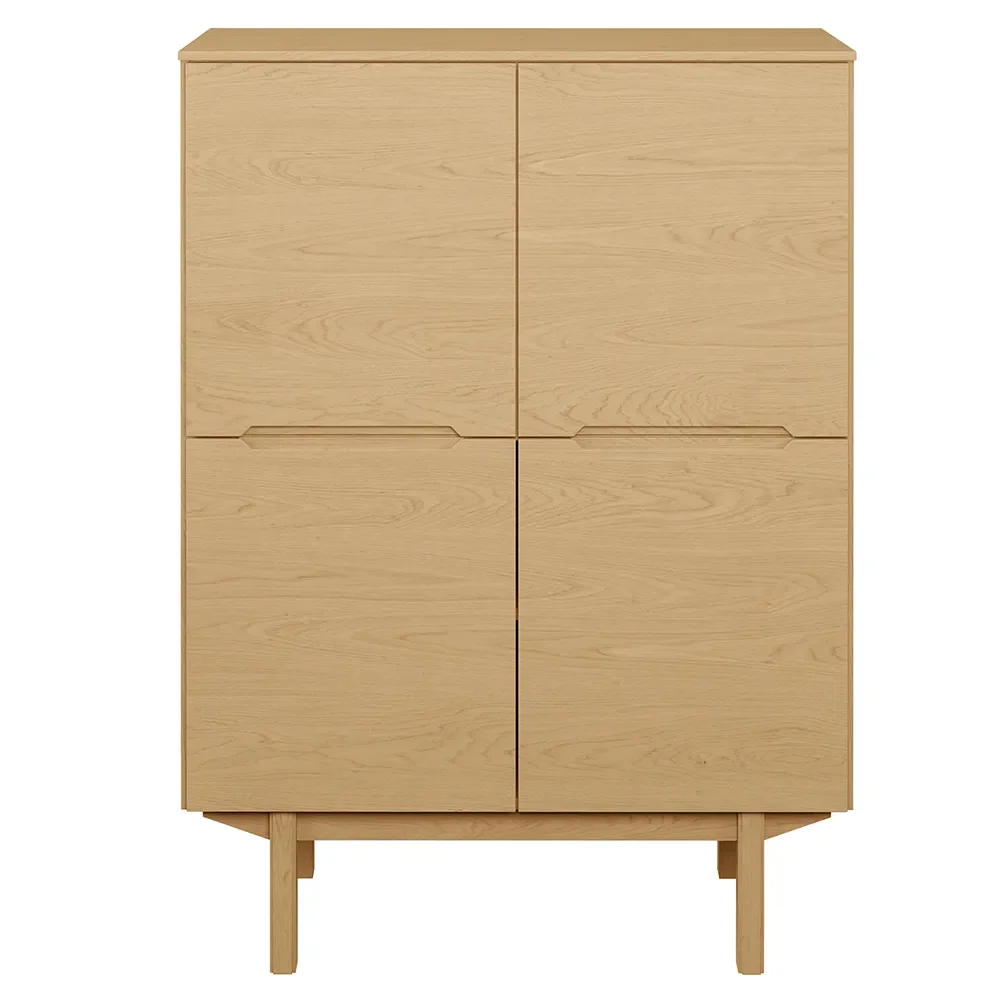 Skovby, SM308 Hohes Sideboard Eiche Natur geölt
