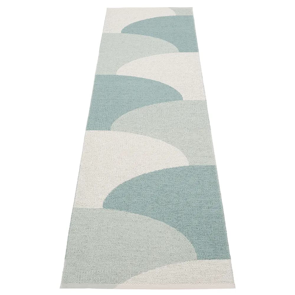 Pappelina, Hill teppich Haze/Sage/Fossil Grey 70 x 270cm