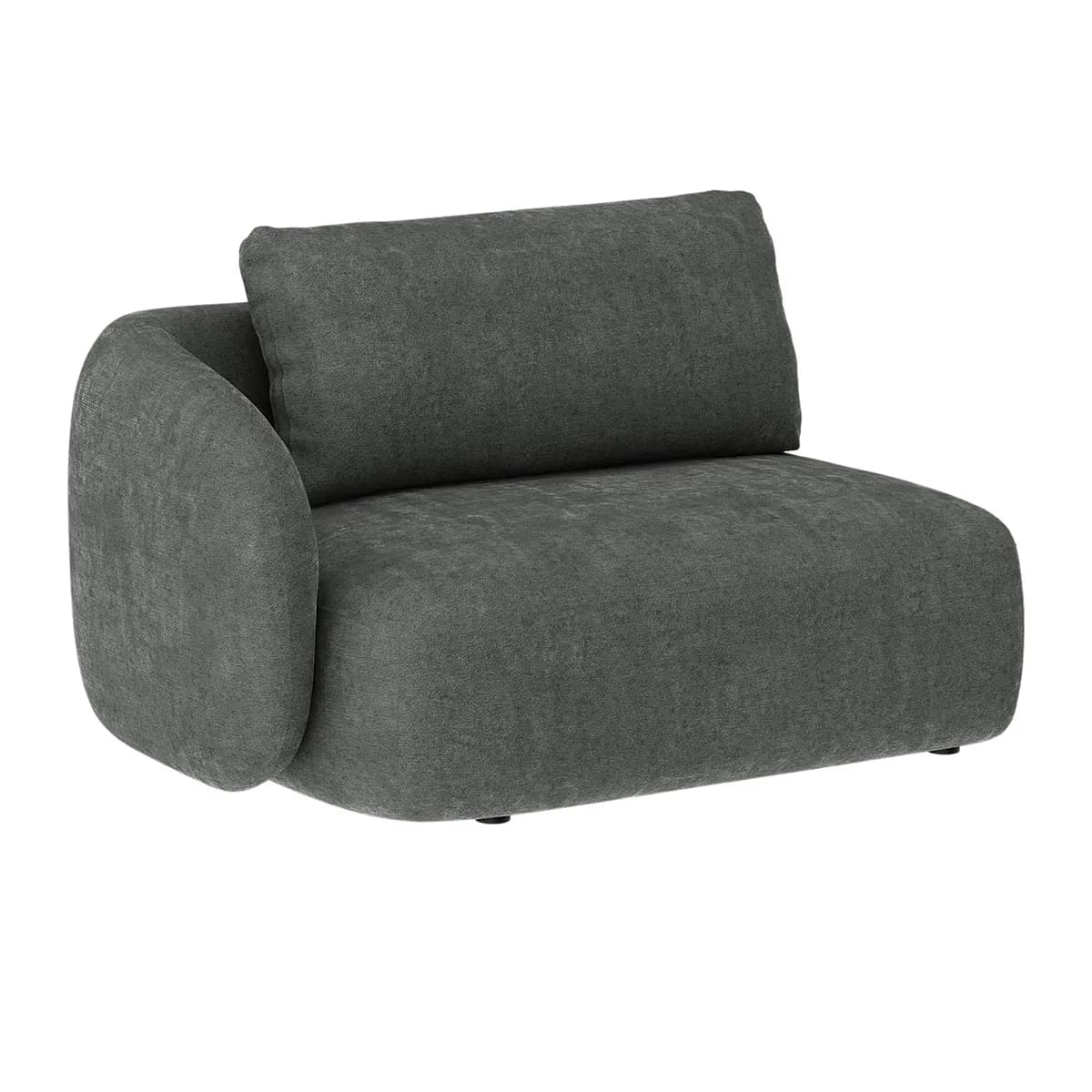 Artwood, Dixon 1,5-Sitzer Sektion links Moment grey
