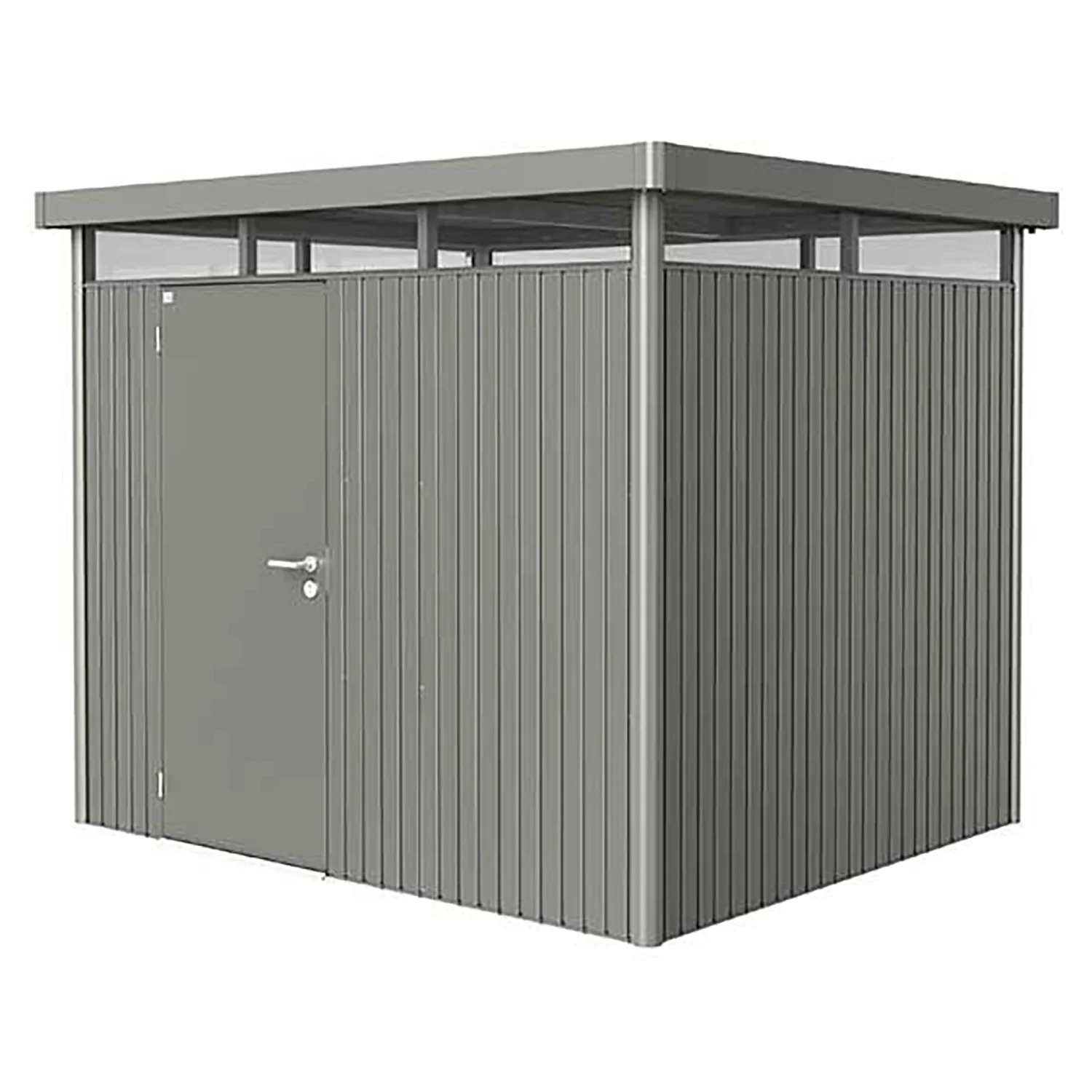 Biohort, Highline Gerätehaus Größe h3 metallisch quarz-grau Biohort
