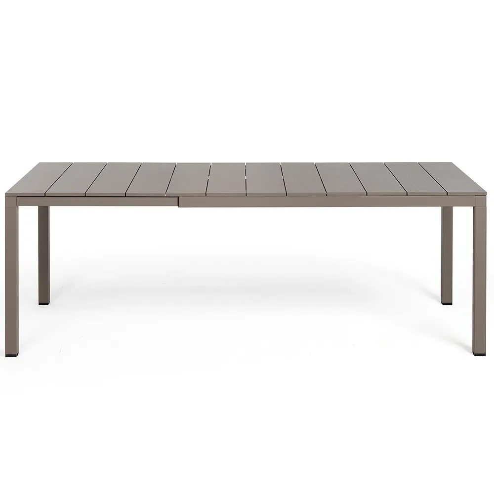 Nardi, Rio Alu Esstisch 140//210x85 cm Tortora