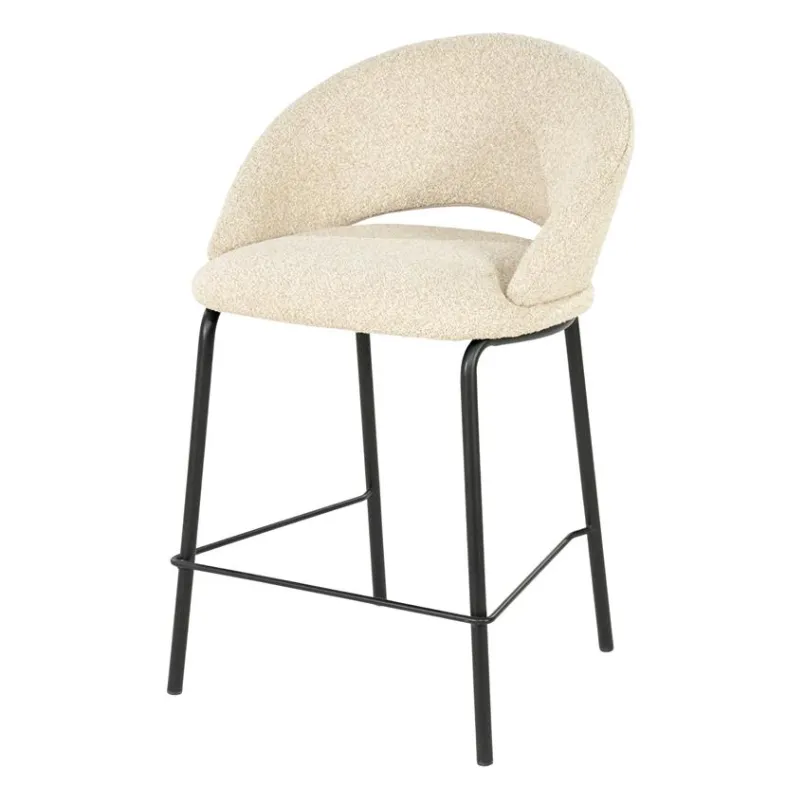 By-Boo, Nido Barhocker 57x54x92 cm beige